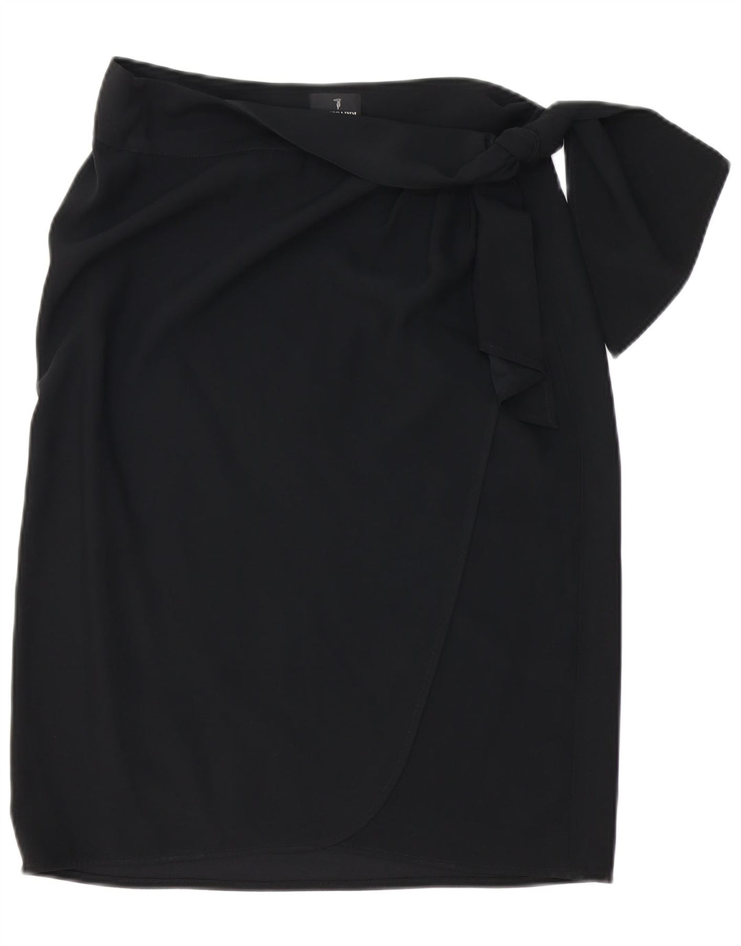 Gonna a portafoglio da donna TRUSSARDI W32 grande in acetato nero