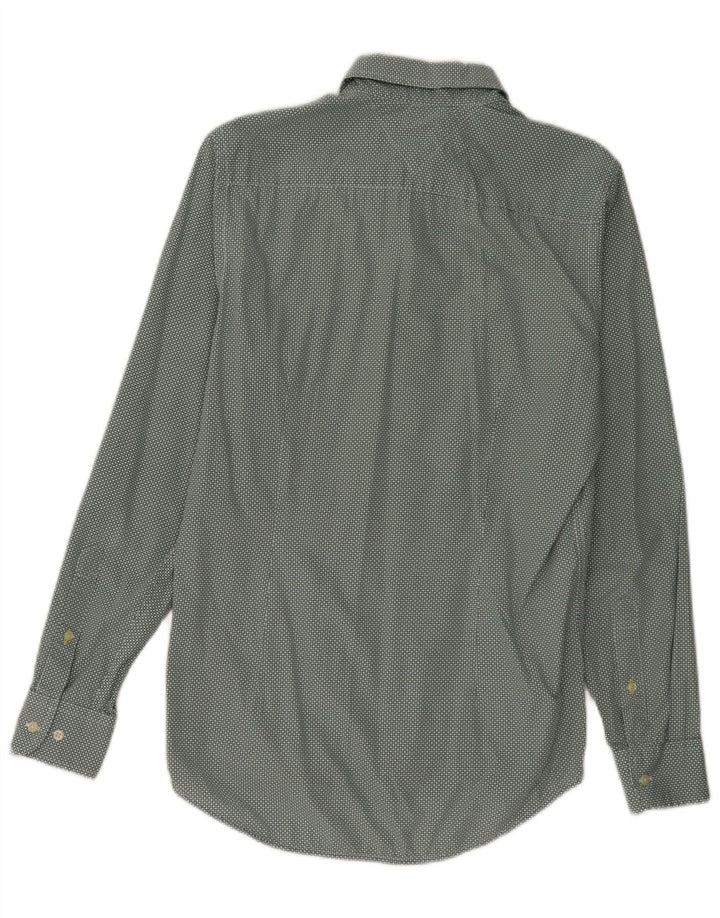 Camicia slim fit da uomo Tommy Hilfiger verde medio maculato