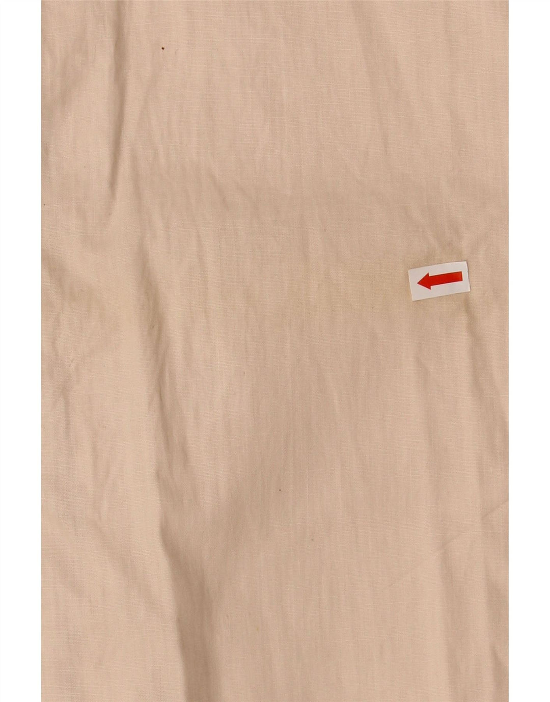 VINTAGE Womens Oversized Pullover Shirt Dress EU 40 Medium Beige Vintage Vintage and Second-Hand Vintage from Messina Hembry 
