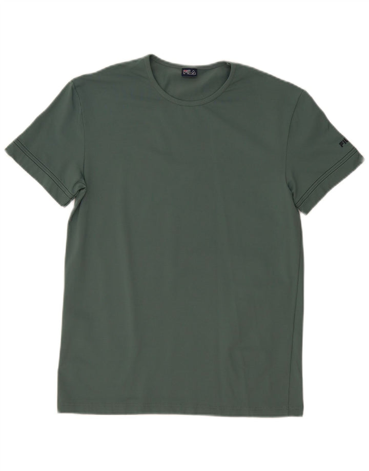 Maglietta Fila da donna Top UK 10 piccola verde