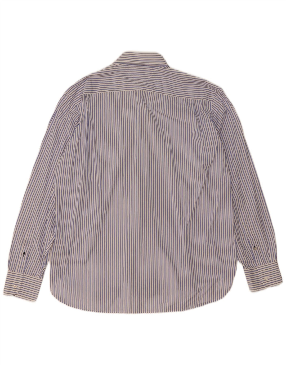 Camicia da uomo Tommy Hilfiger XL in cotone a righe blu