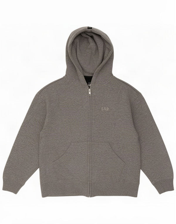 Maglione con cappuccio e zip da donna Gap UK 16 Large Grigio Cotone