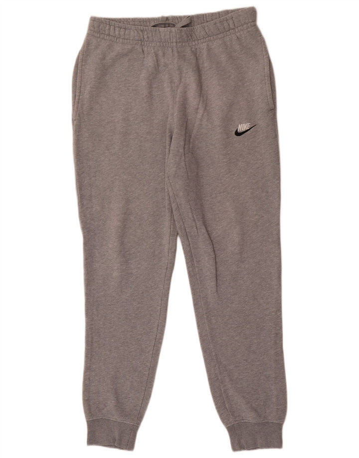 Pantaloni da tuta da uomo Nike Joggers piccoli in cotone grigio