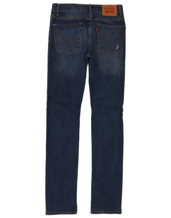 Levi's Ragazzi 510 Jeans skinny effetto invecchiato 15-16 anni W30 L32 Cotone Blu