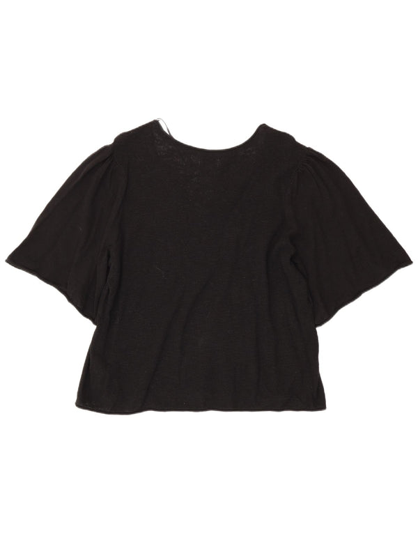 Camicetta da donna Fat Face Top UK 18 XL Cotone nero