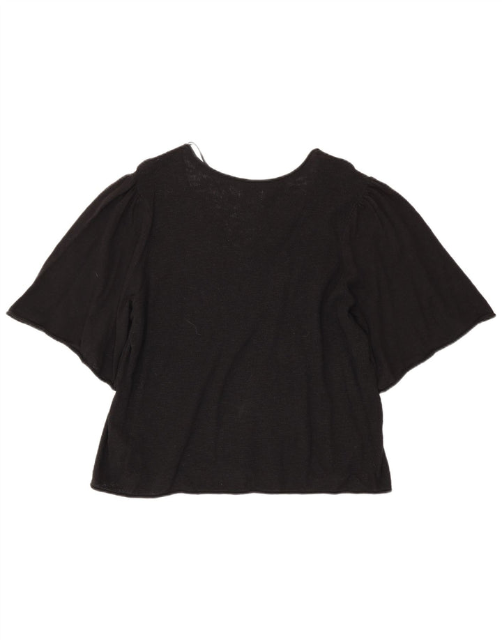 Camicetta da donna Fat Face Top UK 18 XL Cotone nero