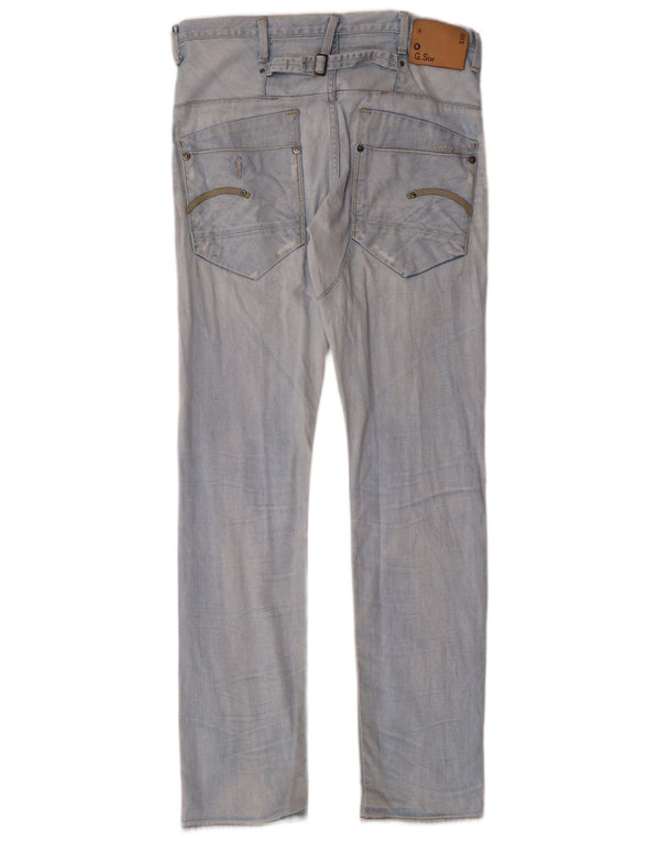 Jeans slim da uomo G-STAR 3301 W32 L34 cotone blu