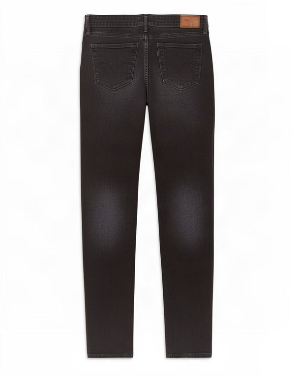 Levi's Uomo 711 Jeans Skinny W30 L32 Cotone Nero