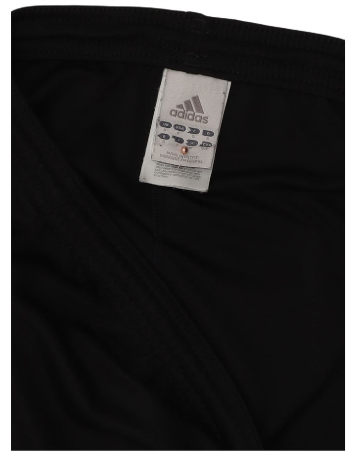 Pantaloncini sportivi Adidas Climalite da uomo piccoli in poliestere nero