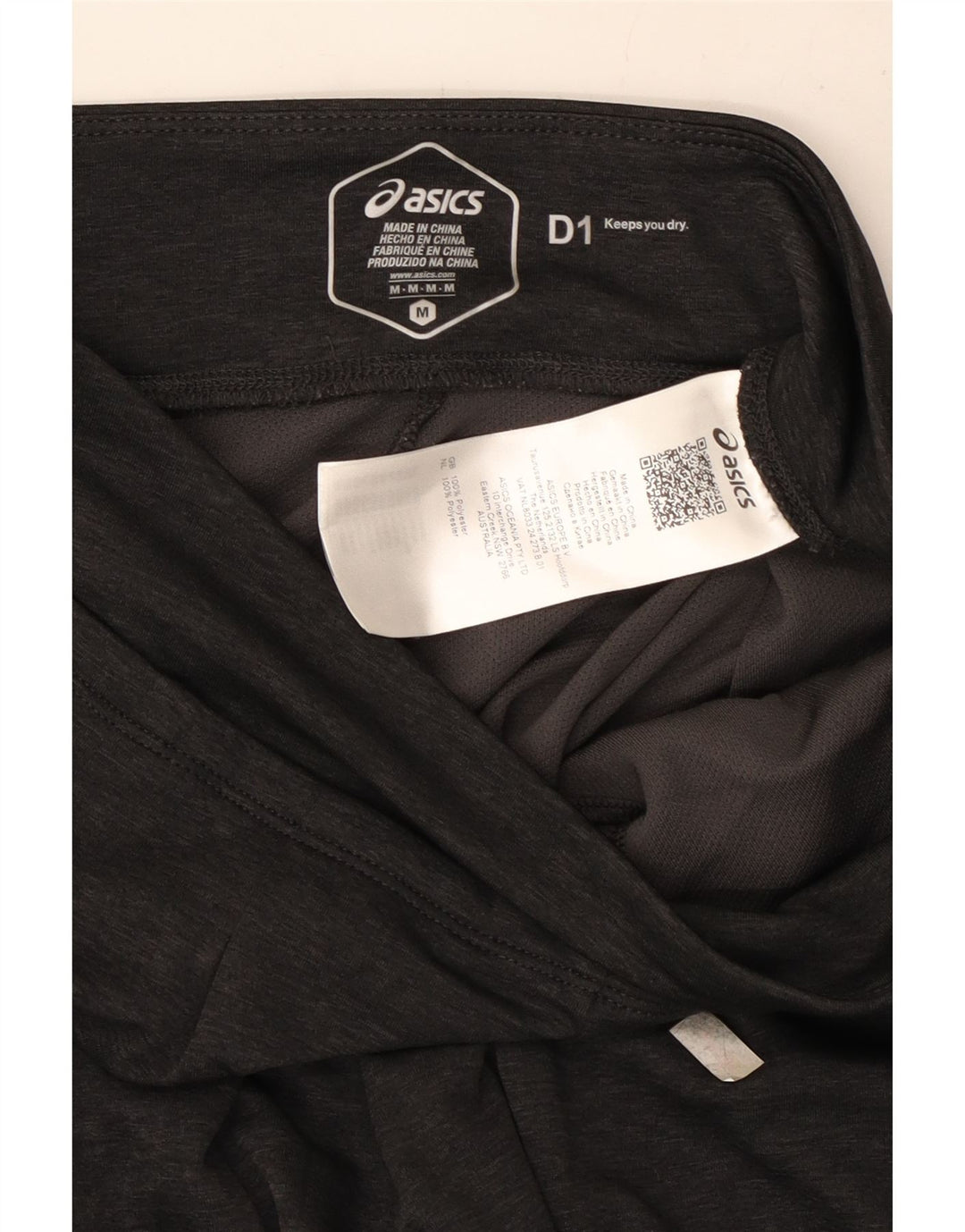 Pantaloni da tuta da donna Asics Joggers UK 12 Poliestere grigio medio
