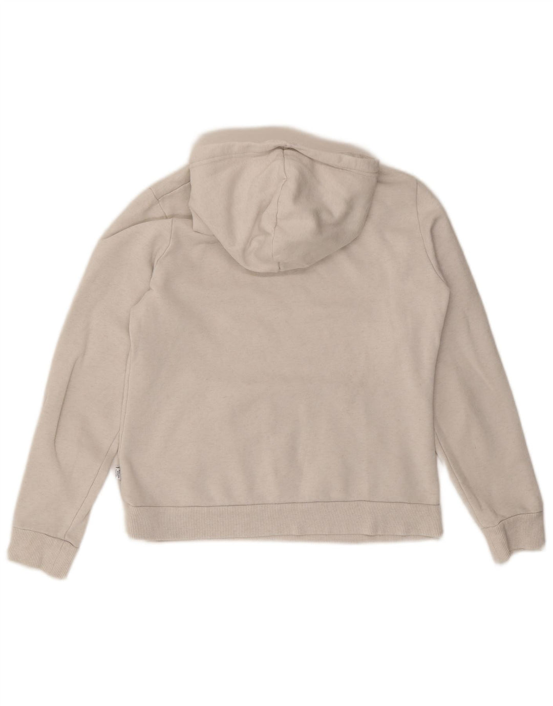 Felpa con cappuccio da donna Puma UK 12 Medium Bianco Poliestere