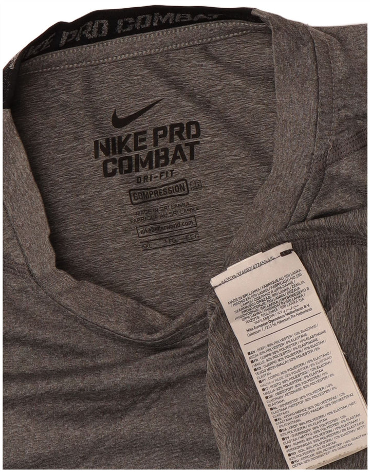 Nike Womens Compression UK 20 2XL Poliestere grigio