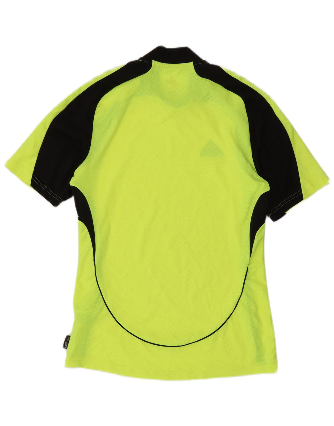 T-shirt Adidas Clima 365 da uomo, piccola, in poliestere color block verde
