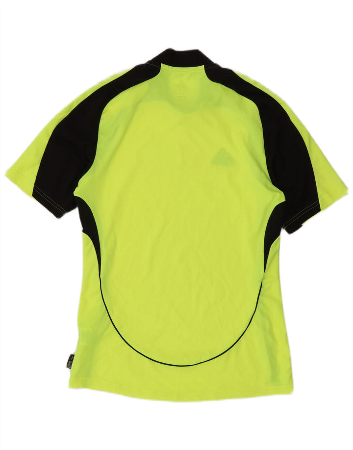 T-shirt Adidas Clima 365 da uomo, piccola, in poliestere color block verde