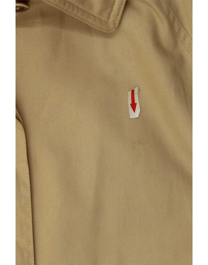 ELENA MIRO Cappotto oversize da donna UK 16 Large Beige Cotone