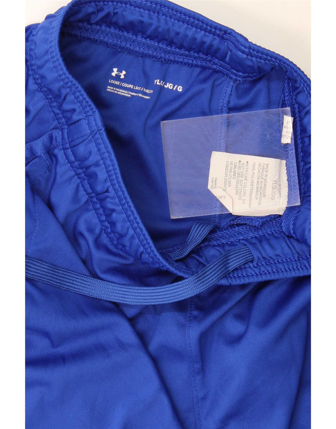 Pantaloncini sportivi Under Armour da ragazzo 11-12 anni Large Blu in poliestere