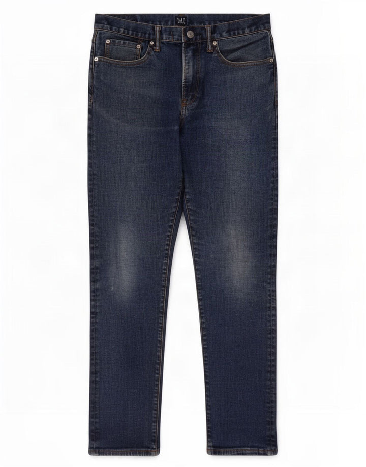 Jeans slim da uomo Gap W30 L32 blu elastan