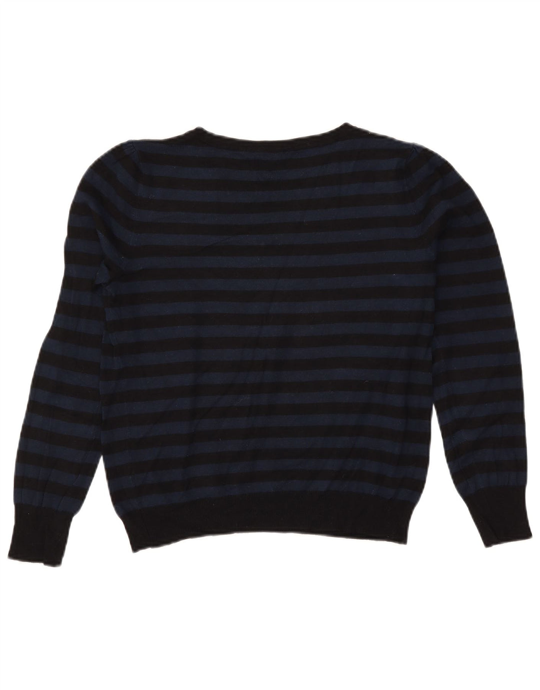 Maglione maglione con scollo a barca da donna Marks & Spencer UK 14 blu navy medio