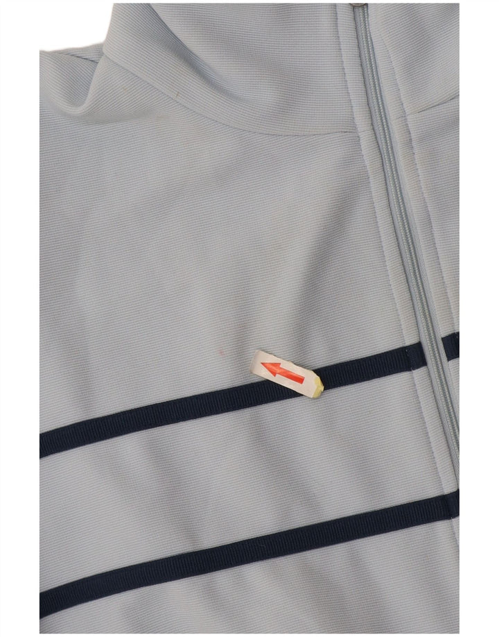 Giacca da tuta da donna Kappa UK 14 Large Blu Colourblock Poliestere