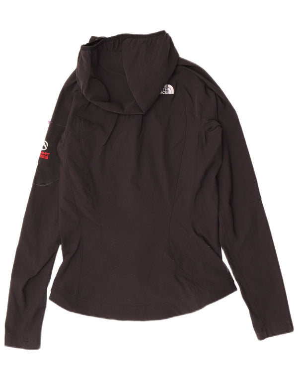 Maglione con cappuccio e zip da donna The North Face UK 10 piccolo nylon nero