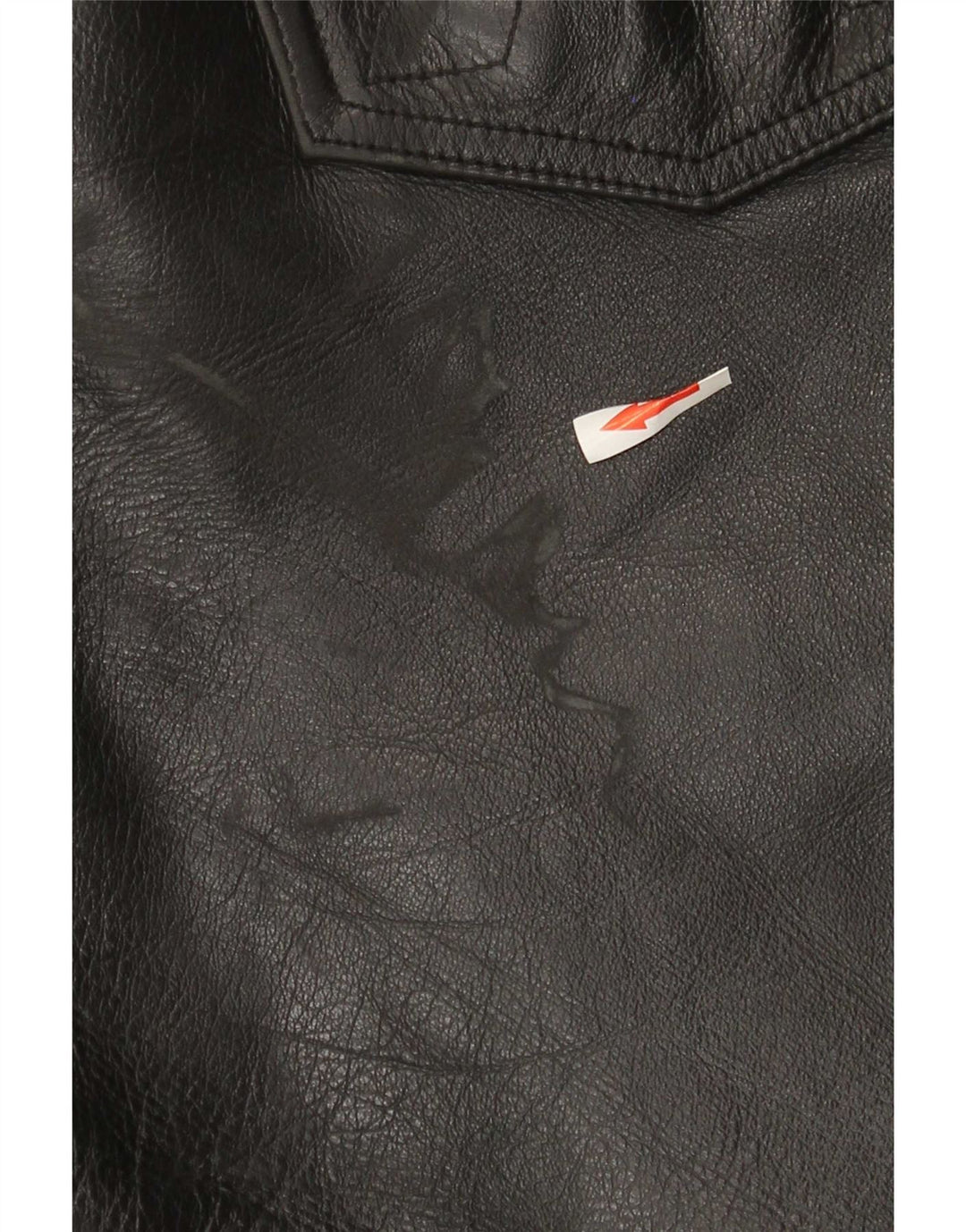 Pantaloni in pelle slim da uomo Akito W32 L34 Pelle nera