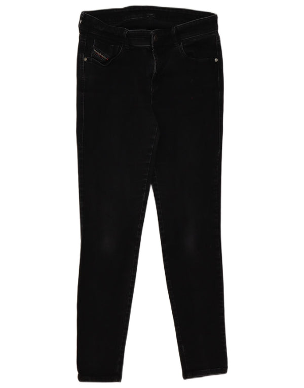 Jeans skinny da donna Diesel W31 L28 cotone nero