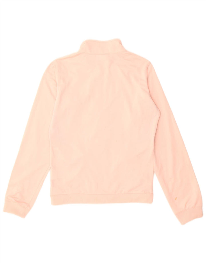 Giacca da tuta da donna Reebok UK 12 poliestere color block rosa medio