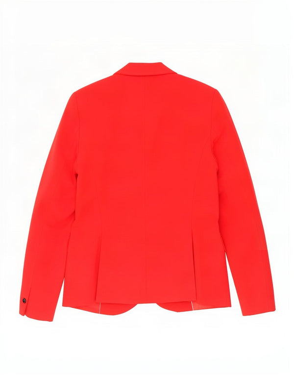 Giacca blazer a 1 bottone da donna Zara EU 36 XS poliestere rosso