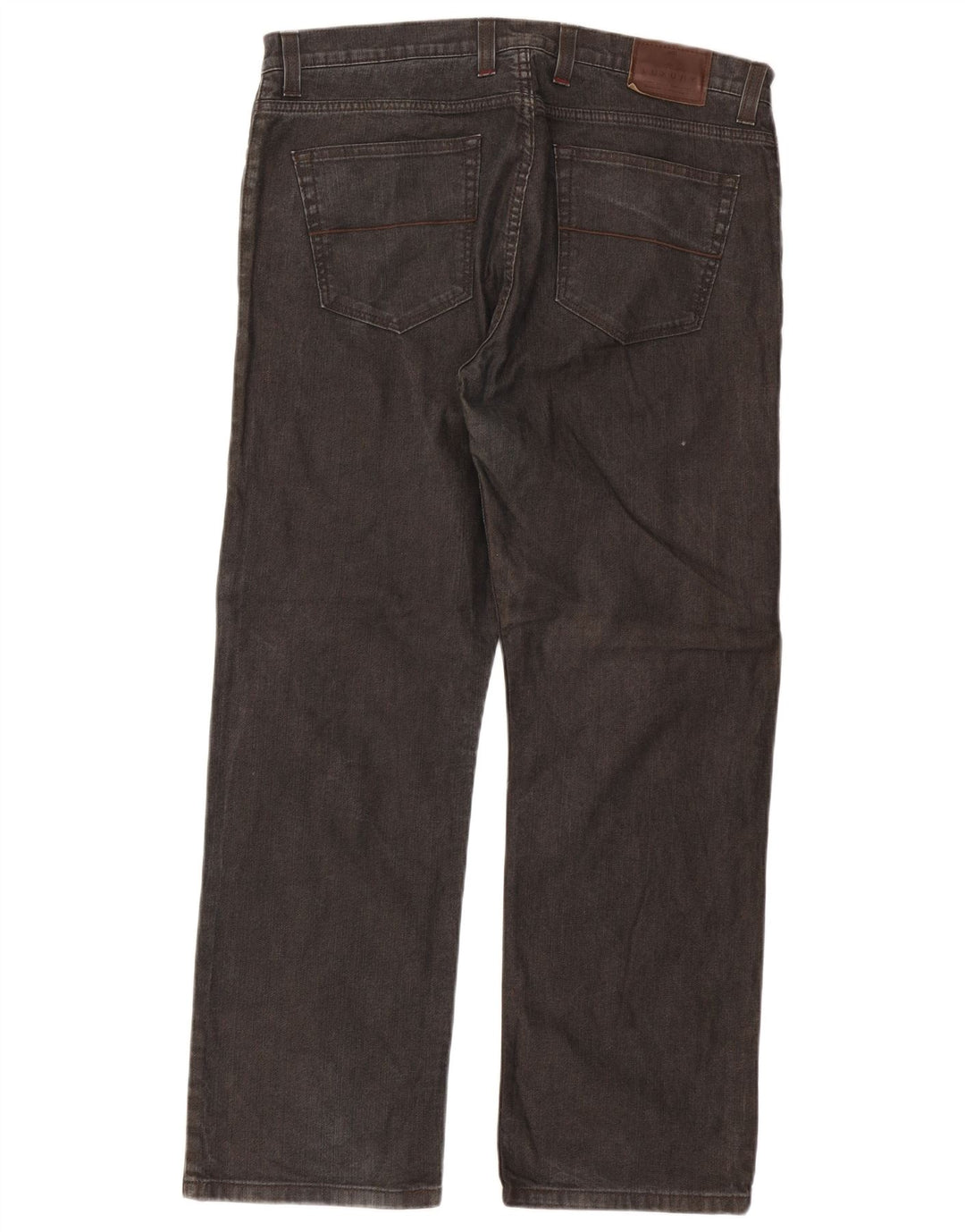 Jeans dritti da uomo Marks & Spencer Blue Harbour W38 L31 cotone nero