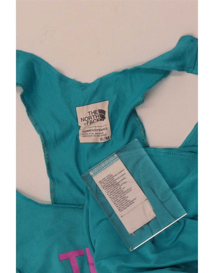 Canotta grafica da donna The North Face UK 12 Poliestere blu medio