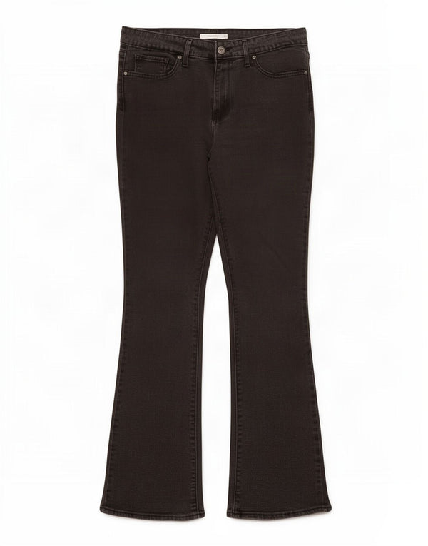 Jeans Levi's 715 Bootcut da donna W32 L32 cotone grigio