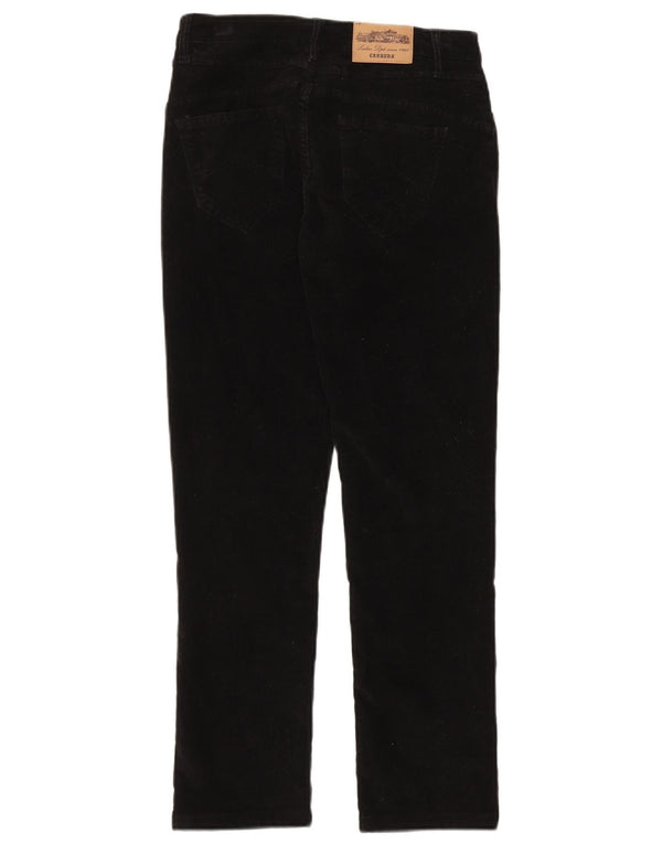 Pantaloni in velluto a coste vestibilità regolare da donna Carrera IT 40 Small W27 L26 Nero