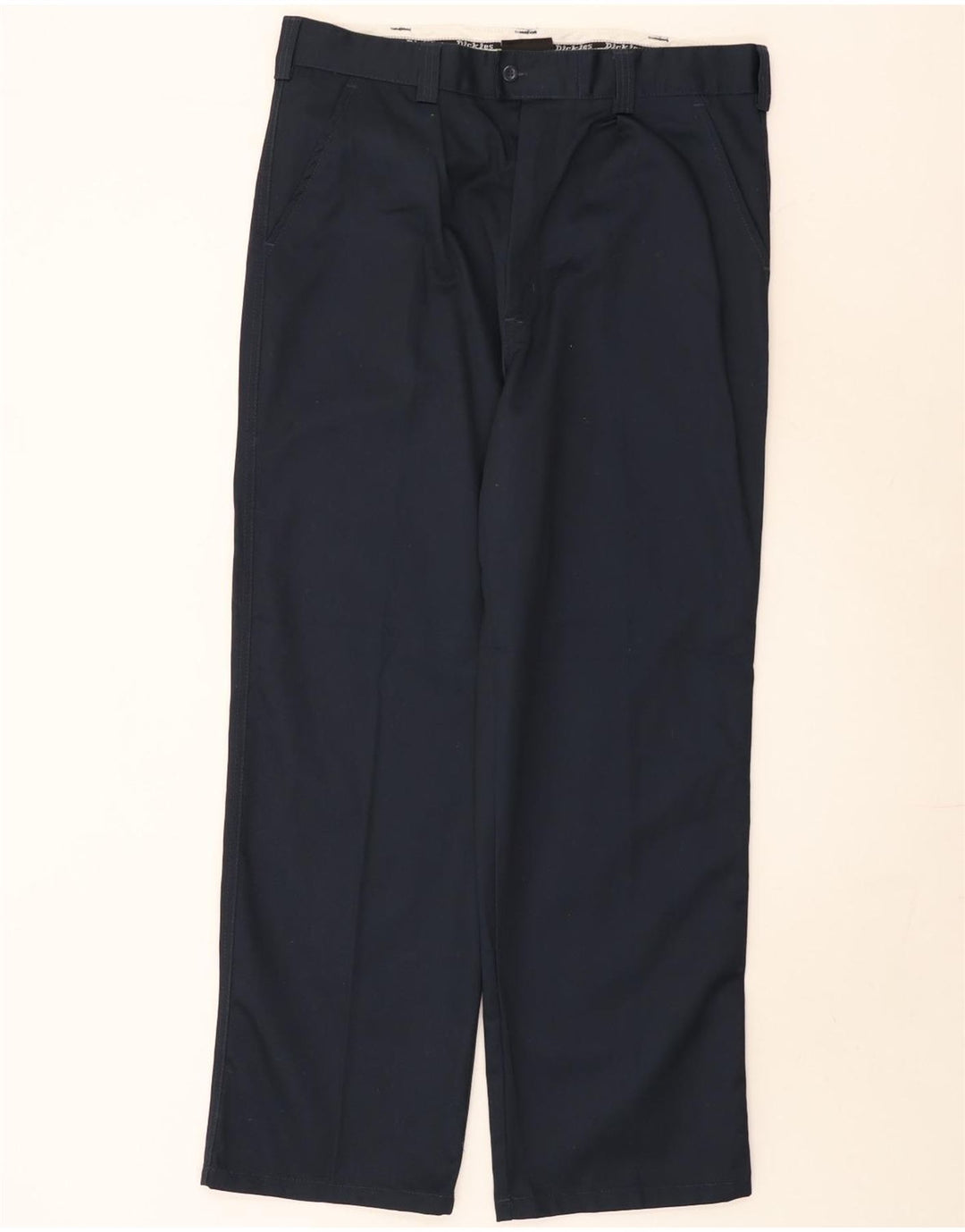 Pantaloni chino dritti da uomo Dickies W38 L31 poliestere nero