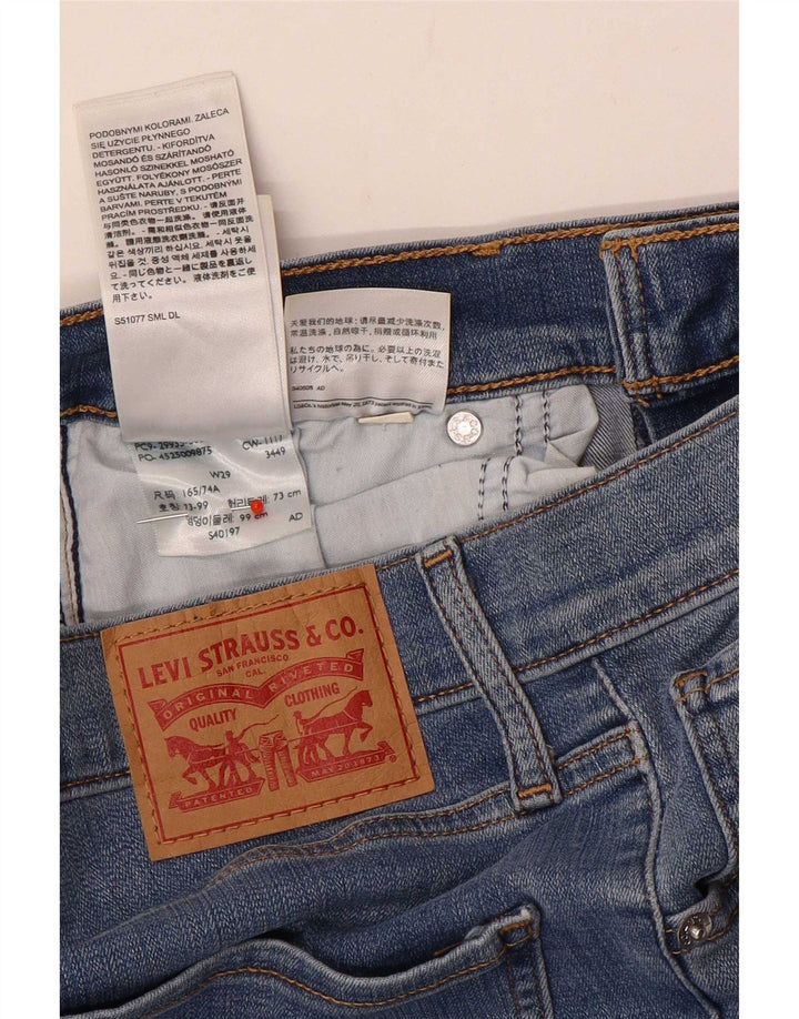 Jeans Levi's Mile High Slim da donna W29 L27 cotone blu