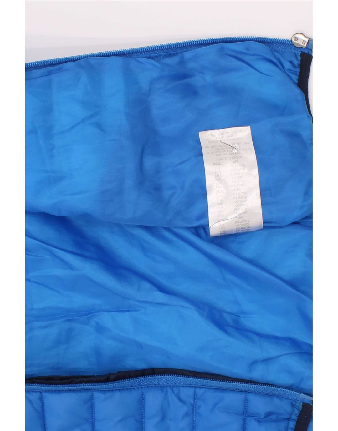 Piumino con cappuccio Diadora Bambino 5-6 anni Small Blu Colourblock