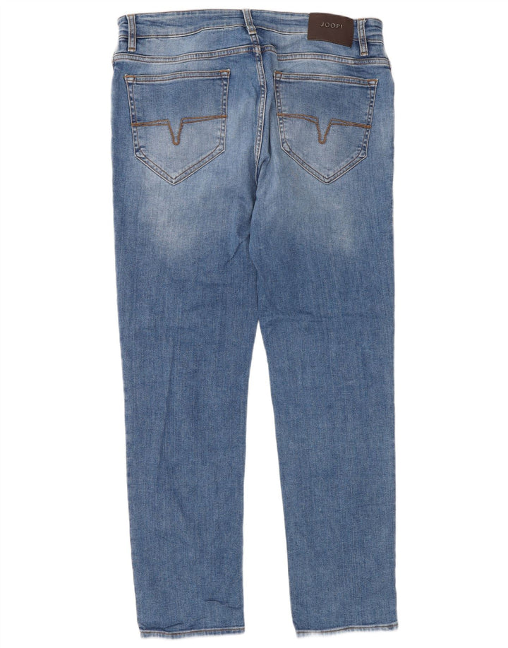 Jeans dritti da uomo Joop Modern Fit W34 L30 cotone blu