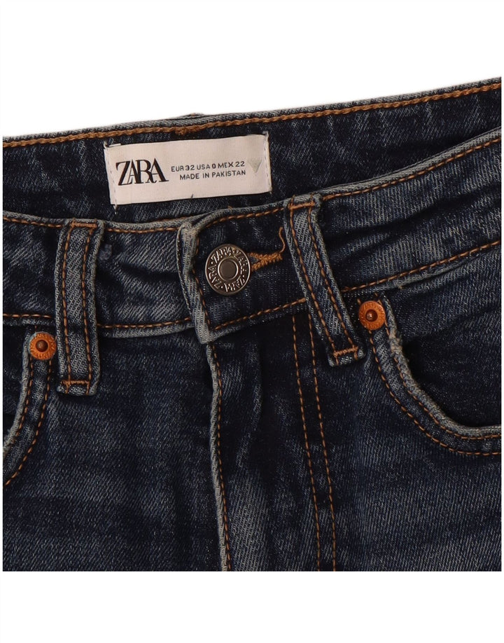 Jeans Bootcut da donna Zara EU 32 2XS W22 L25 Blu