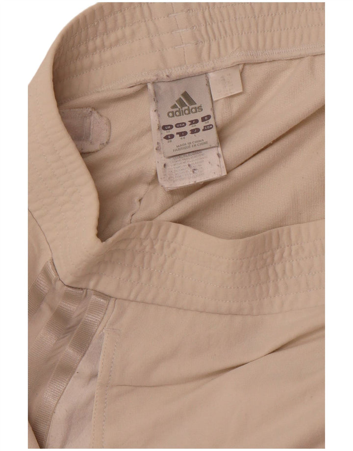 Pantaloni da tuta da donna Adidas Joggers UK 12 Cotone beige medio
