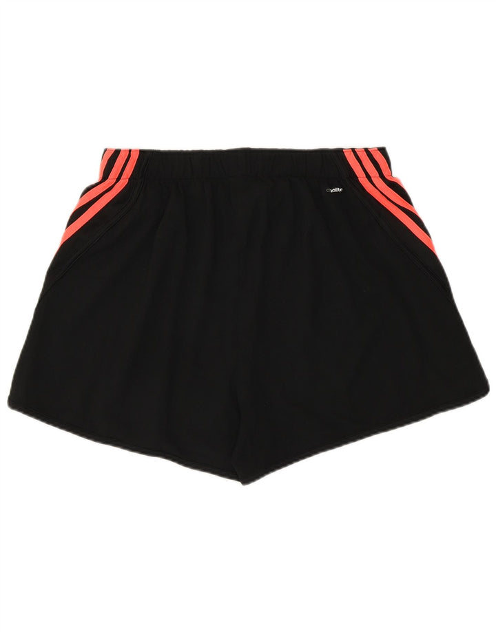 Pantaloncini sportivi Adidas Climalite da donna UK 12/14 Medio Nero