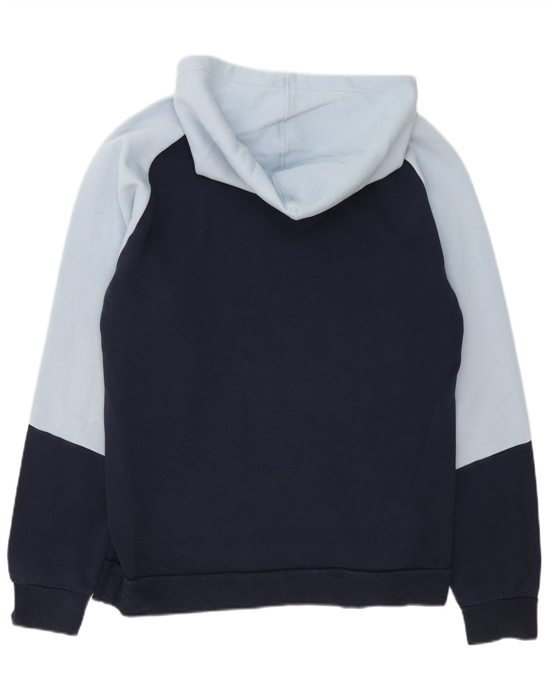 Felpa con cappuccio da uomo Adidas Medium blu navy color block