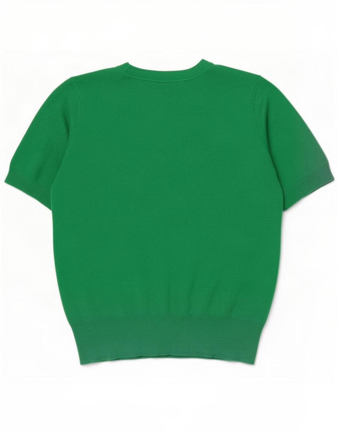 Top Blusa Donna Zara UK 12 Verde Medio