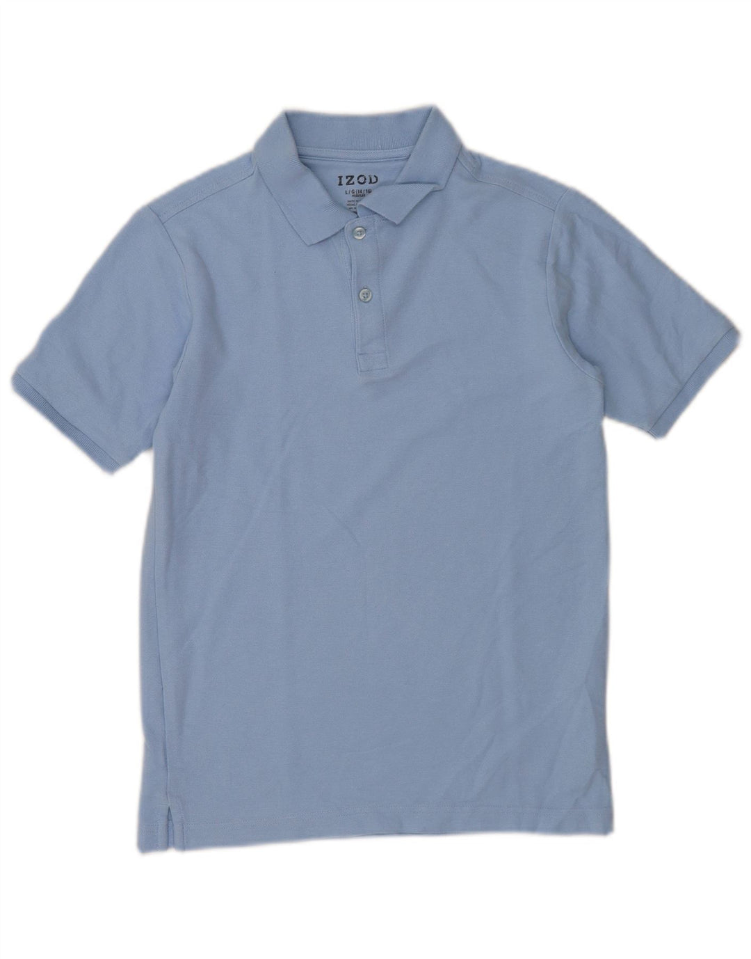 Polo Izod Regular da Ragazzo 14-15 Anni Large in Cotone Blu
