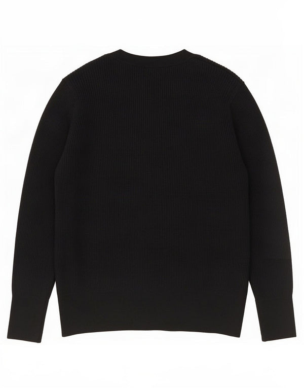 Maglione cardigan da donna Marks & Spencer UK 20 2XL viscosa nera