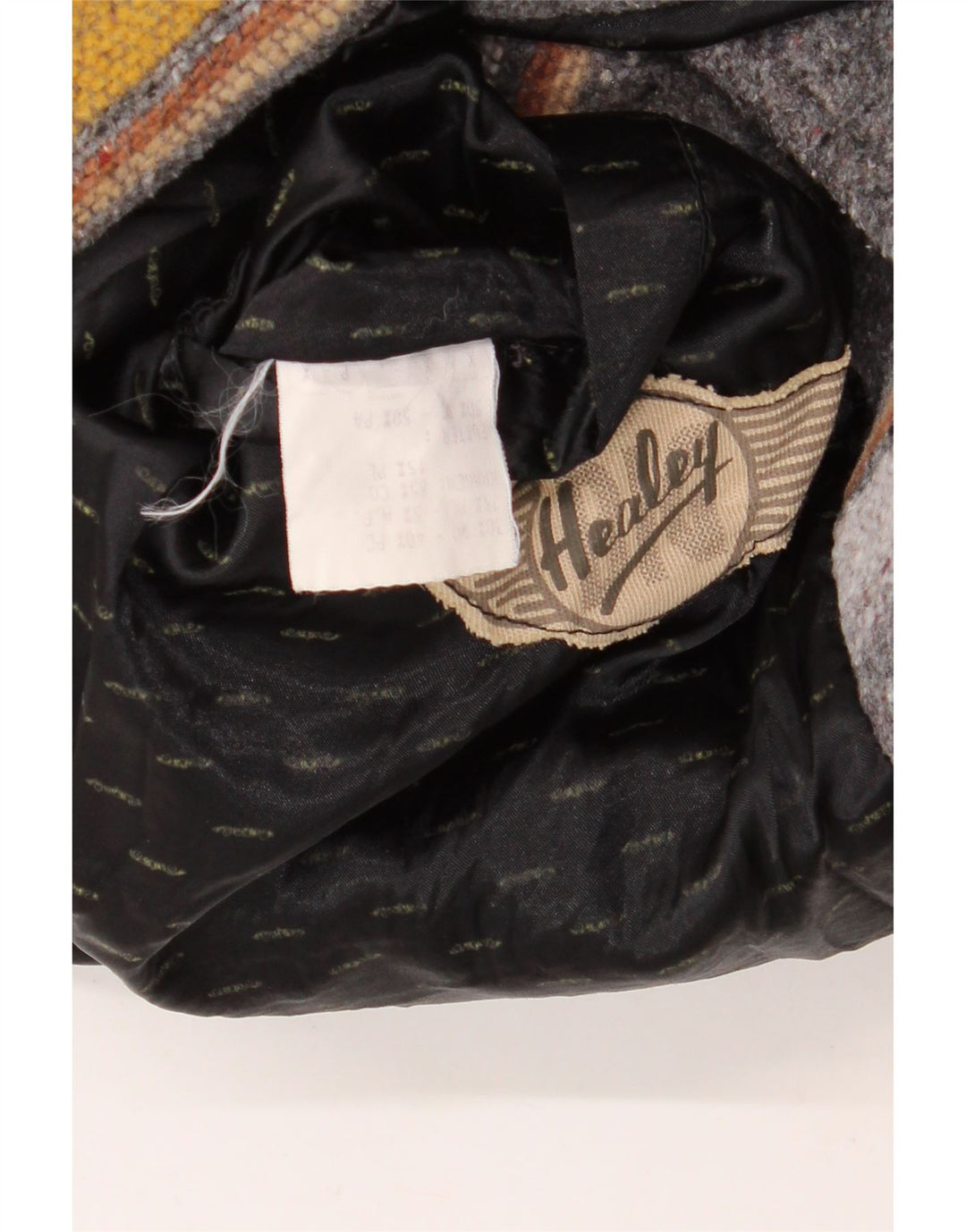 Giacca blazer da uomo a 4 bottoni VINTAGE UK 40 grandi righe multicolori