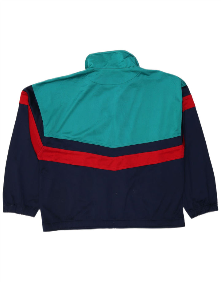 Giacca da tuta da uomo ELLESSE Colorblock medio blu navy