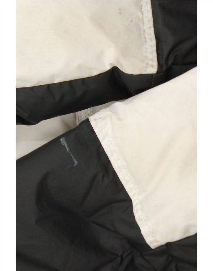 Giacca imbottita con cappuccio Nike da uomo UK 36 Small Nero Colourblock Poliestere