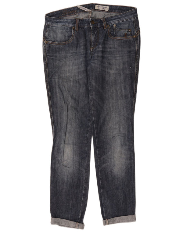 Jeans slim da donna Jeckerson W28 L27 cotone blu