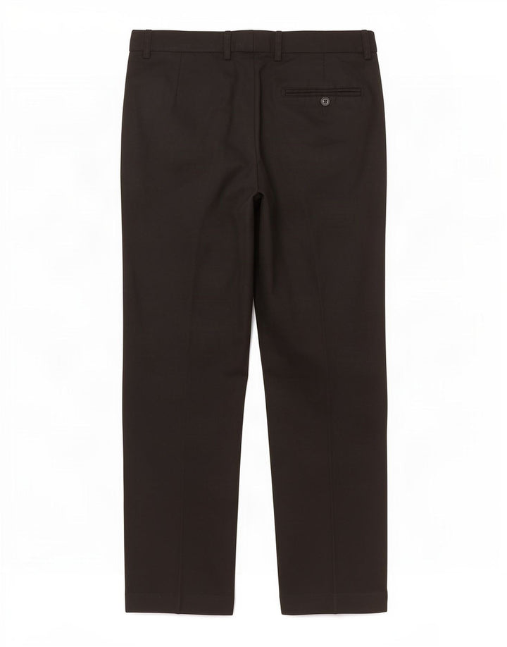 Pantaloni da abito dritti da uomo Marks & Spencer vestibilità regolare W34 L31 lana nera
