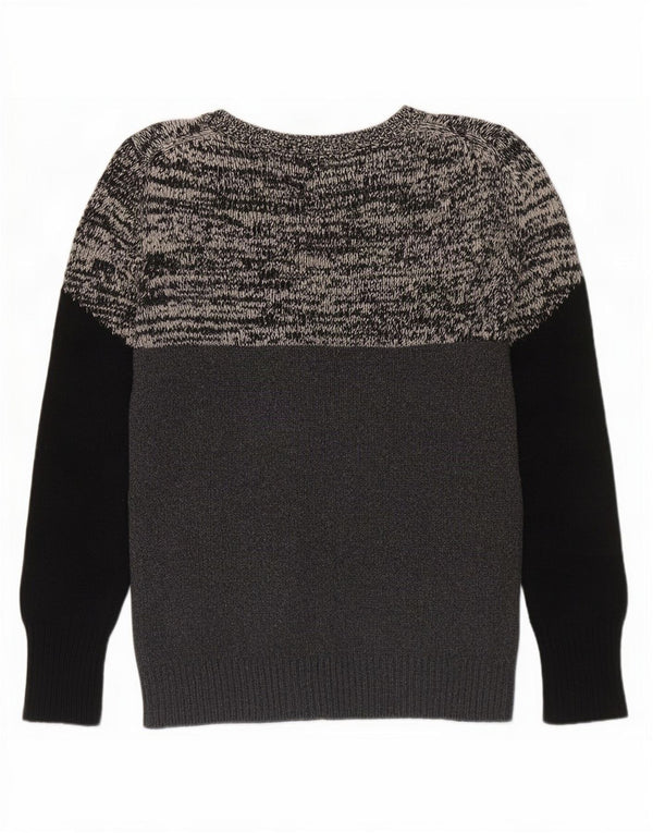 Maglione da donna con scollo a barca con grafica Hobbs UK 8 Small Black Colourblock