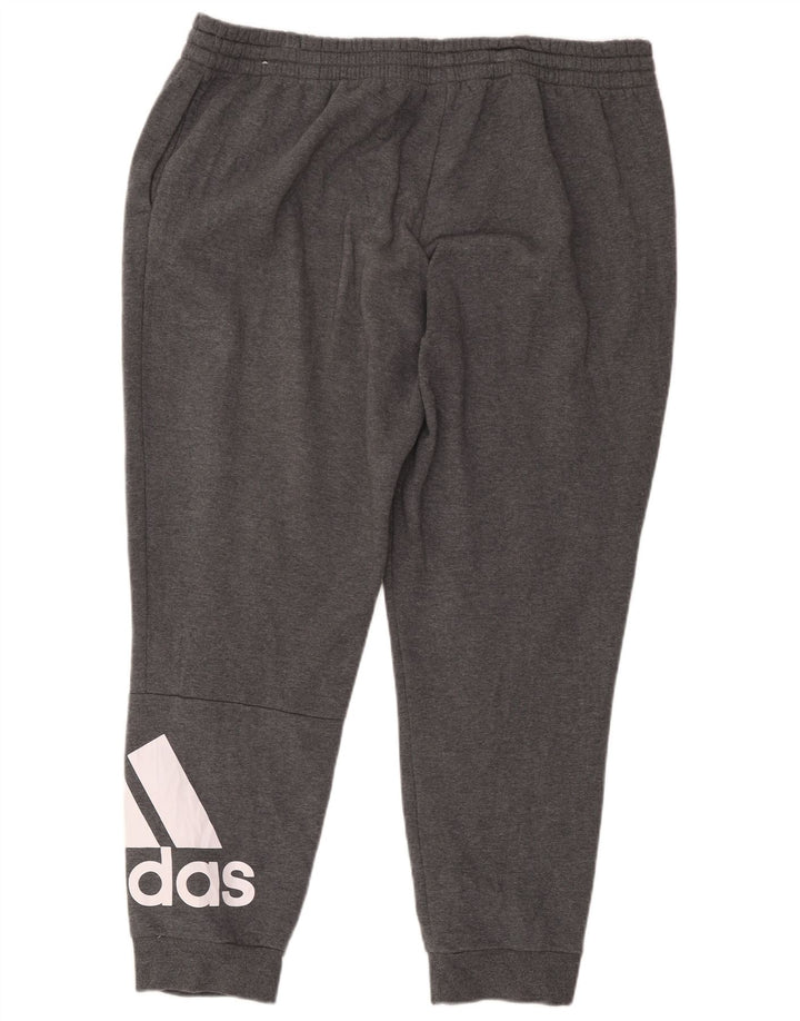 Pantaloni da tuta grafica da uomo Adidas Joggers 2XL Poliestere grigio